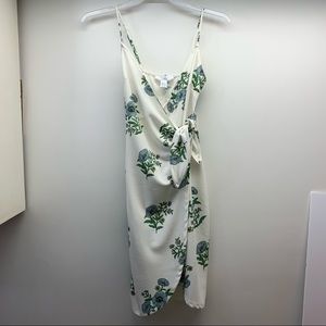 Streetwear Society - Women’s Floral Side Tie Wrap Dress - Size Small - NEW